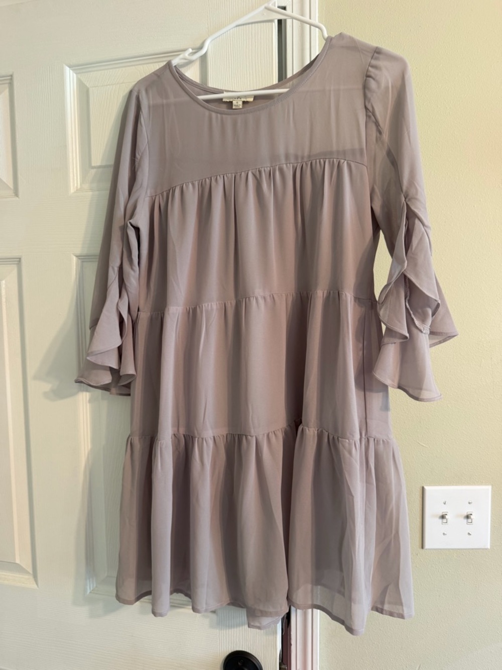 Flutter Sleeve Mini Dress